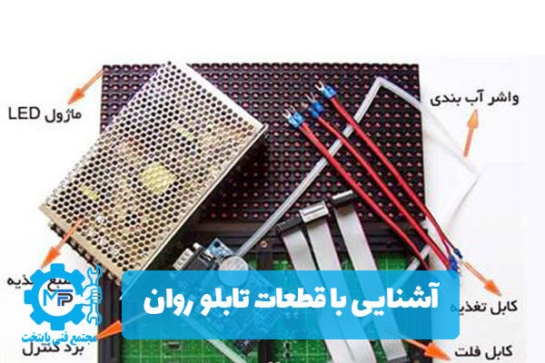 آشنایی با قطعات تابلو روان