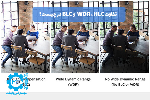 تفاوت WDR ، HLC و BLC در چیست؟