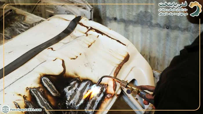 اموزش صافکاری مبتدی