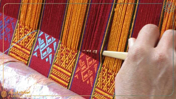 آموزش جاجیم بافی - دوره فنی حرفه ای بافت جاجیم صنعتی و دستی